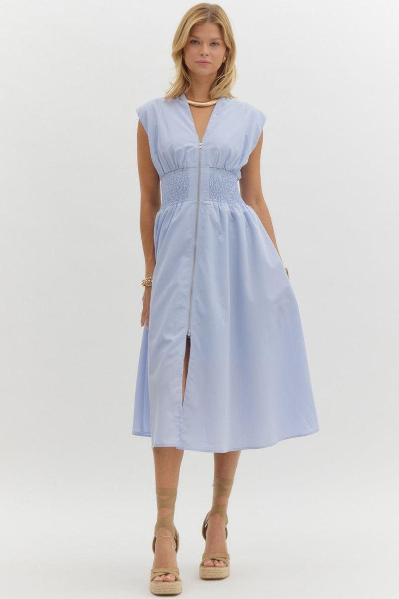 Day Dreamer Dress Blue – Bayou Belle Boutique