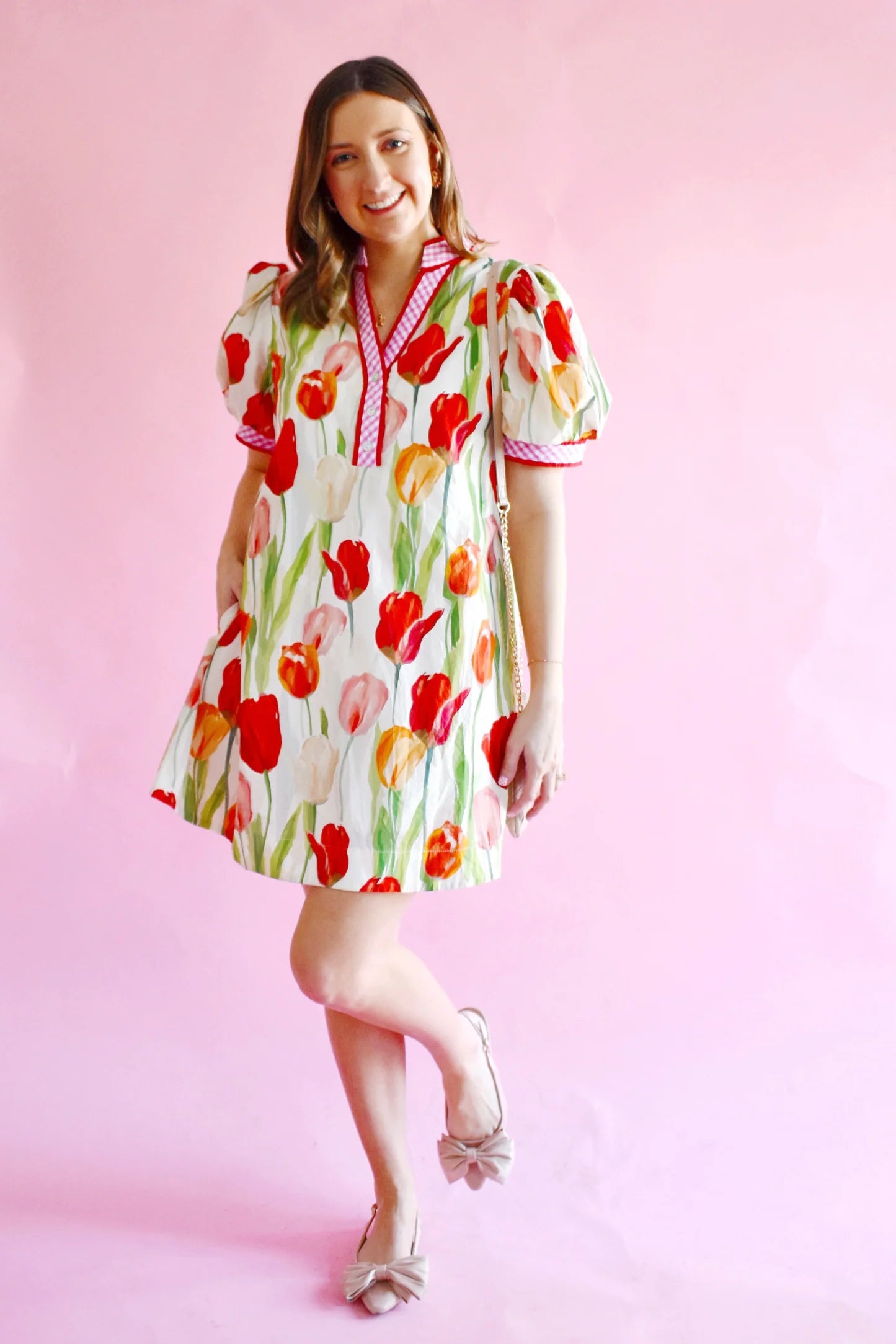 dress with tulips Teatime & Tulips Dress