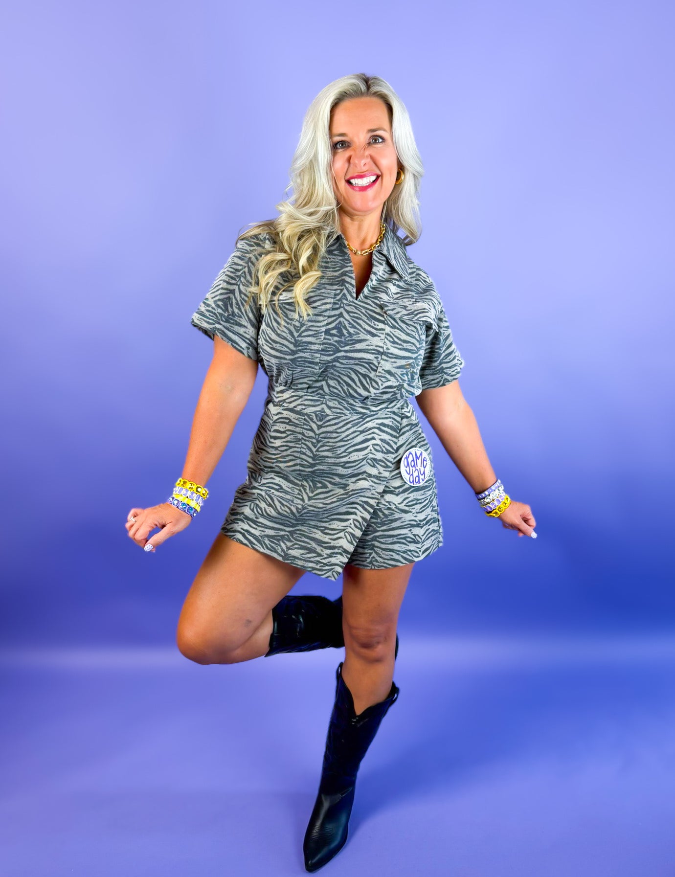 Fourth & Fierce Romper