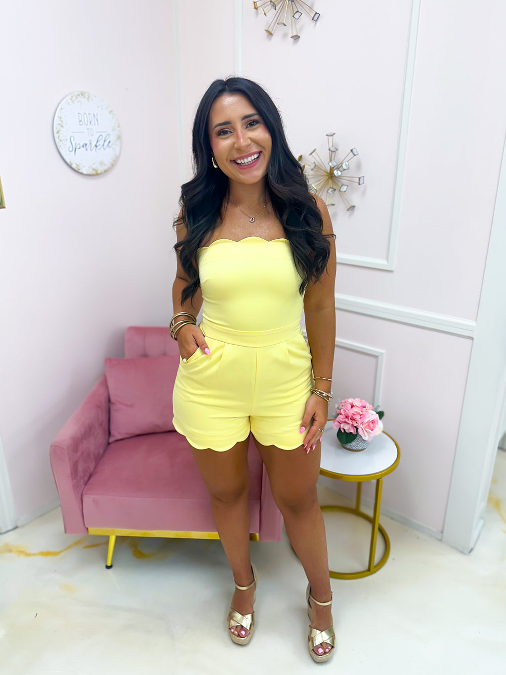 Edgy Elegance Romper