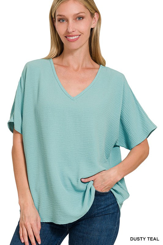DB Jeanie Kay Top Dusty-Teal