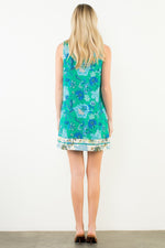 Capri Bloom Mini Dress