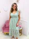 Graceful Lace Midi