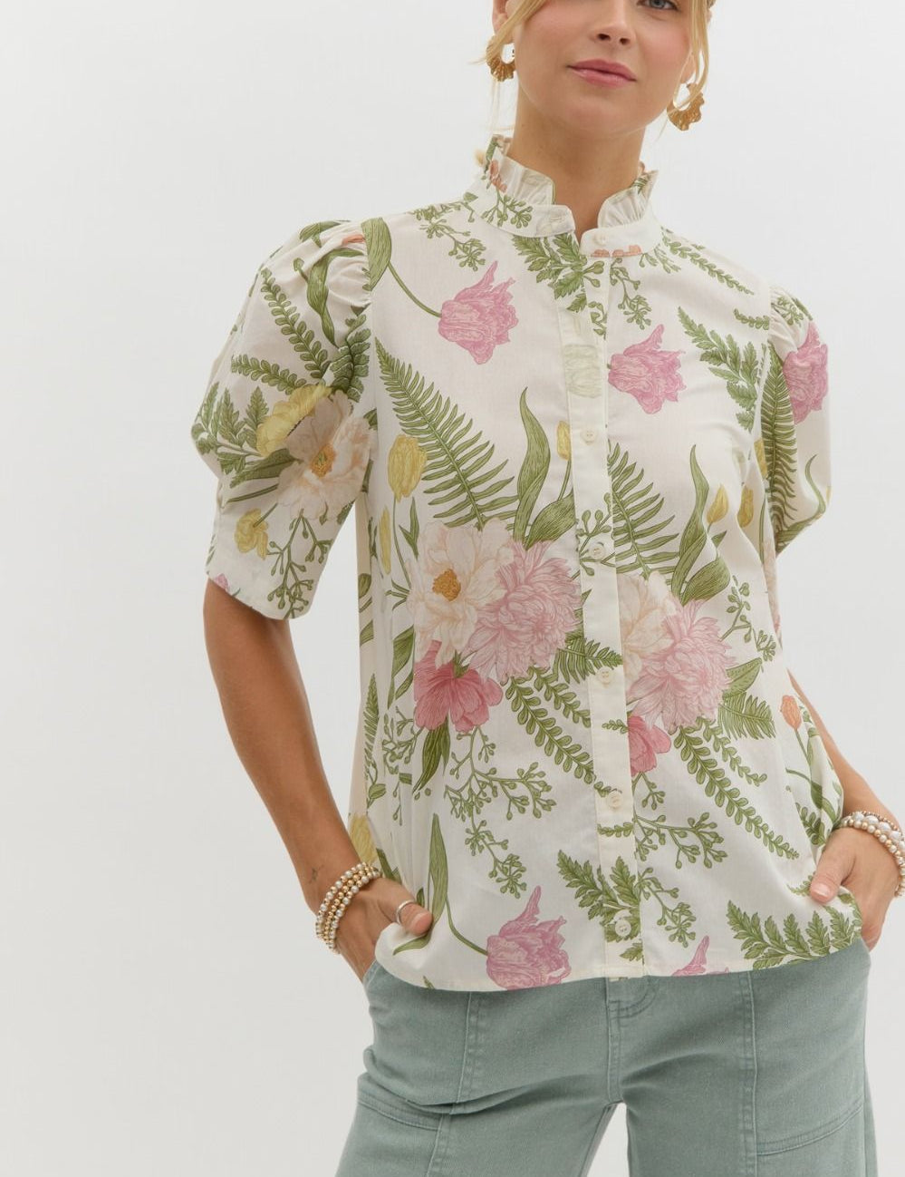 Flowers Galore Top