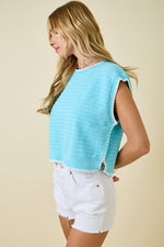 Bubblegum Breeze Top Blue