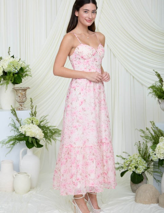 Pretty in Petals Midi Dress