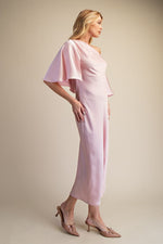 Whimsical Sense Of Style Midi Dress Pink