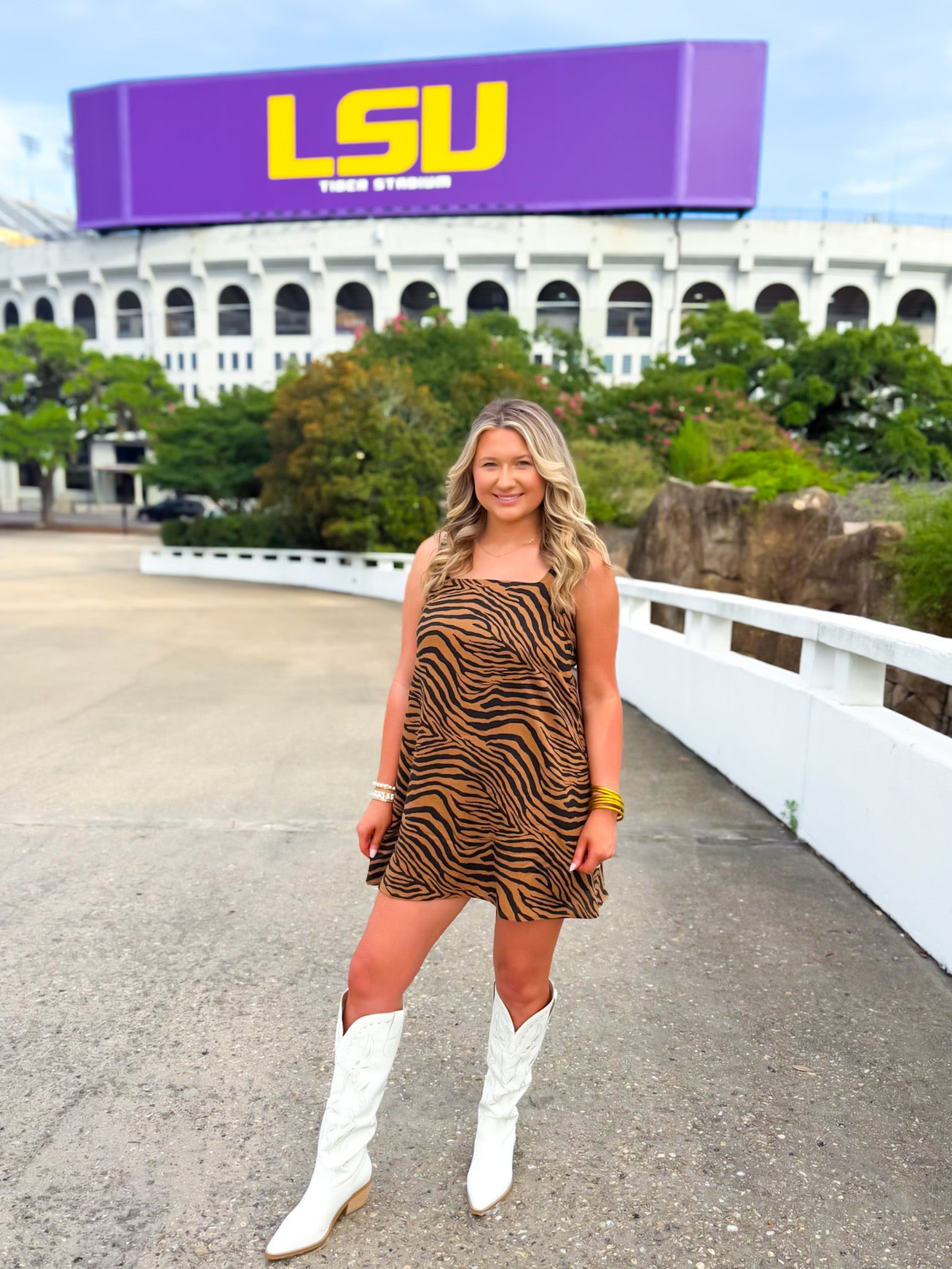 Geaux Wild Mini Dress