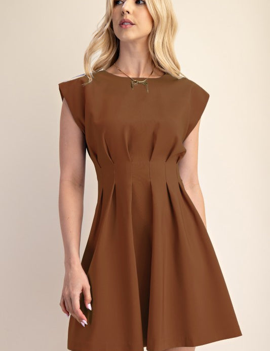Most Wanted Dress - Brown