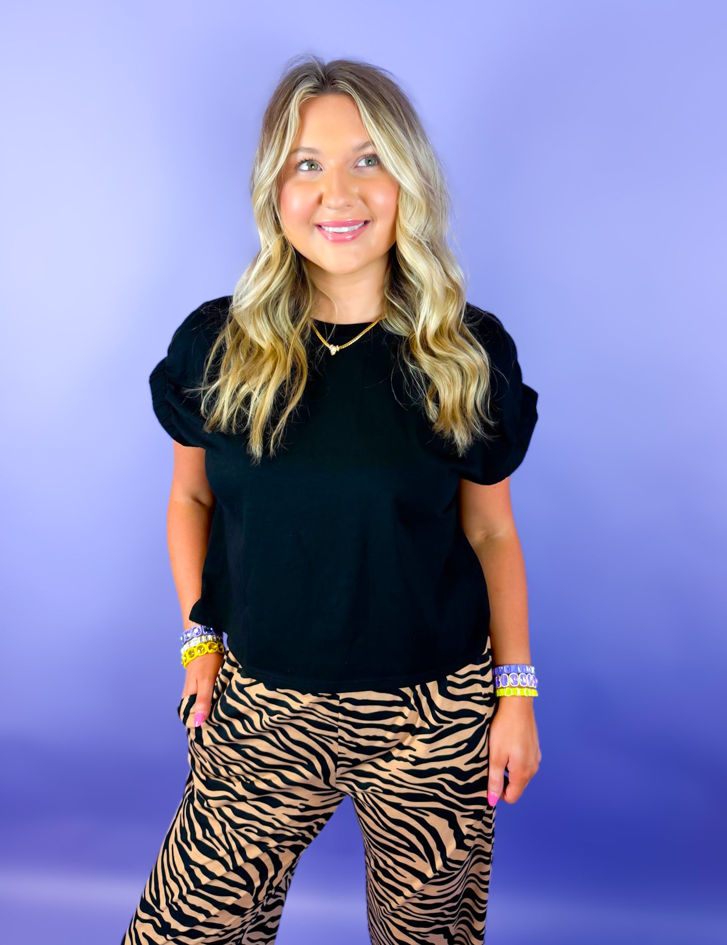 There For You Top - Black