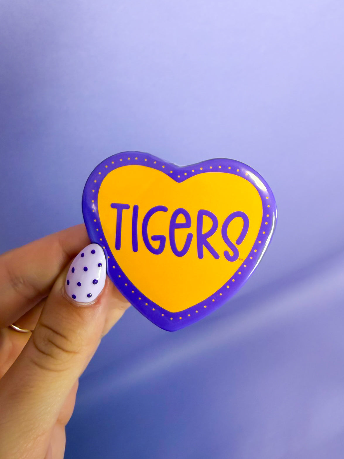 Tigers Heart Button