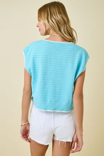 Bubblegum Breeze Top Blue