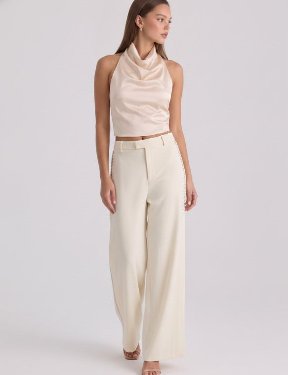 Blushing Pearl Halter Top