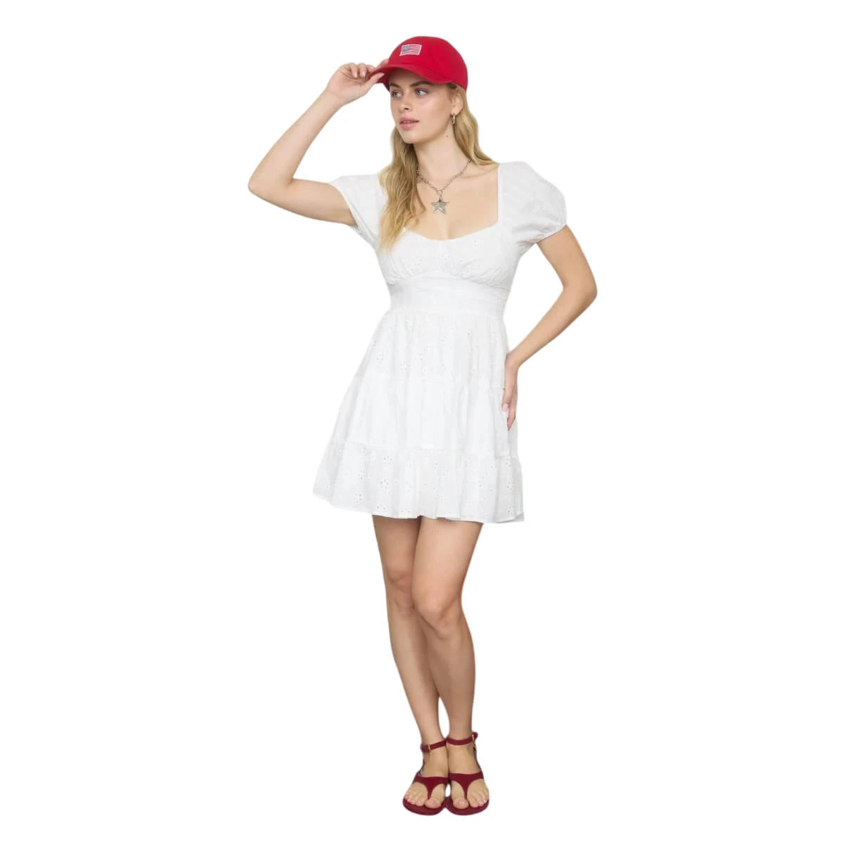Sweetheart Summer Mini Dress