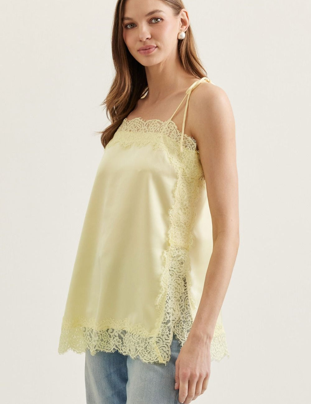 Sugar Lace Top - Yellow