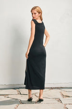 Midnight Glow Midi Dress