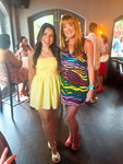 Not Holding Back Dress Yellow