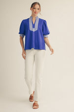 Professionally Preppy Top