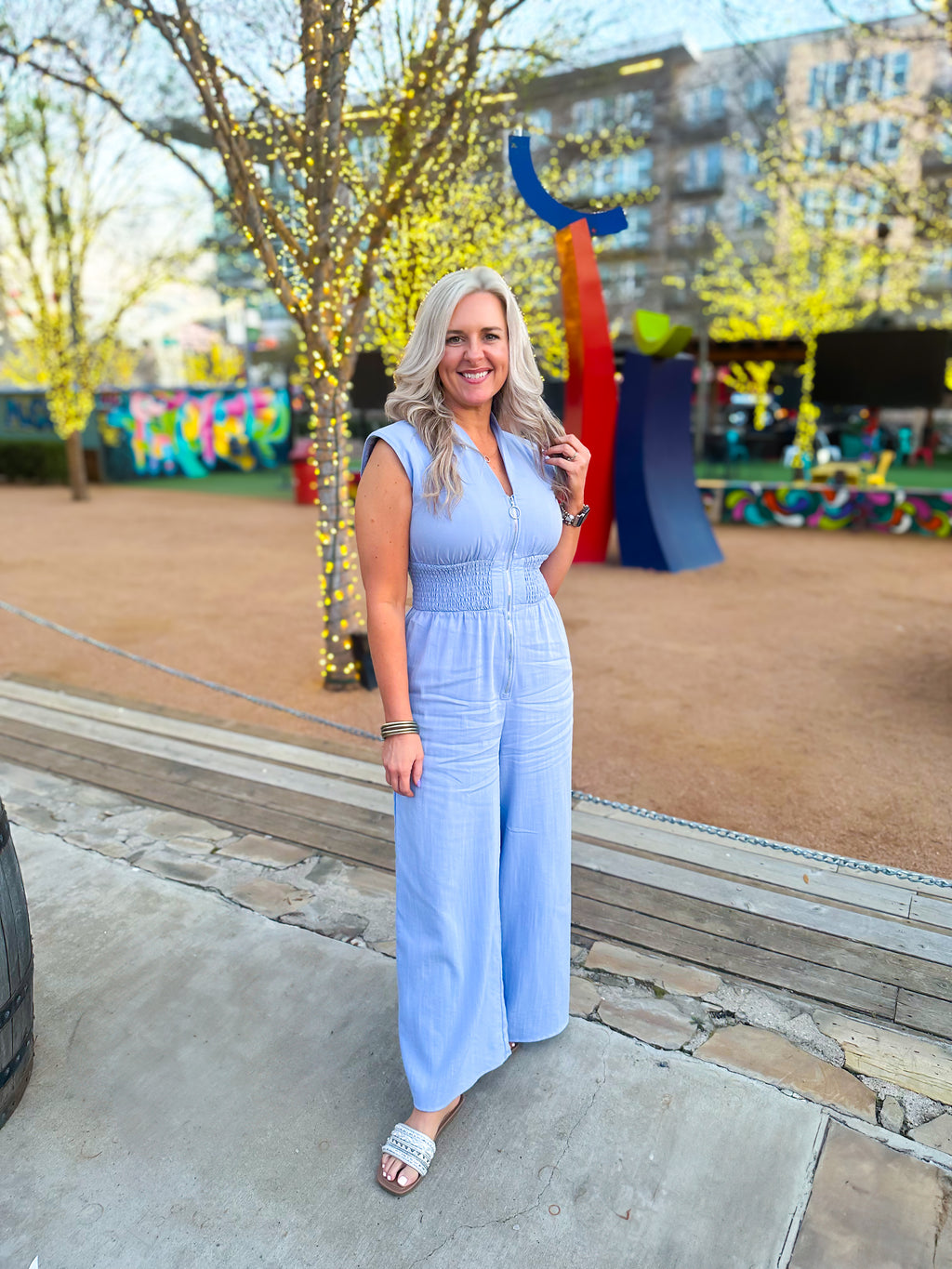 Daydreamer Jumpsuit Blue