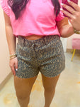 Kenzie High Rise Leo Shorts