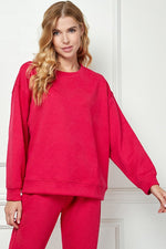 I'll Wear This Everyday Shorts Set Barbie Pink Longsleeve