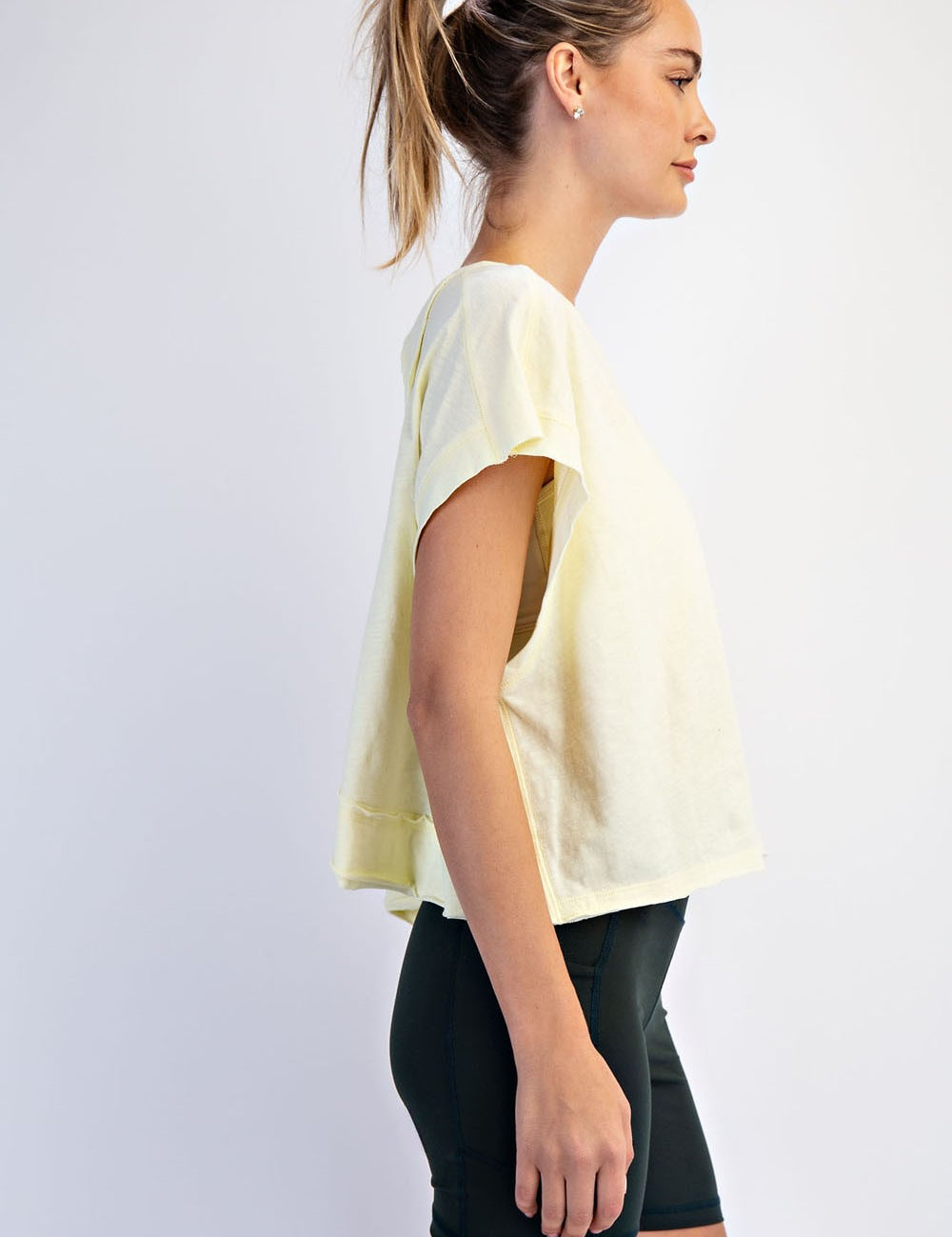 Sunny Side Open-Back Tee