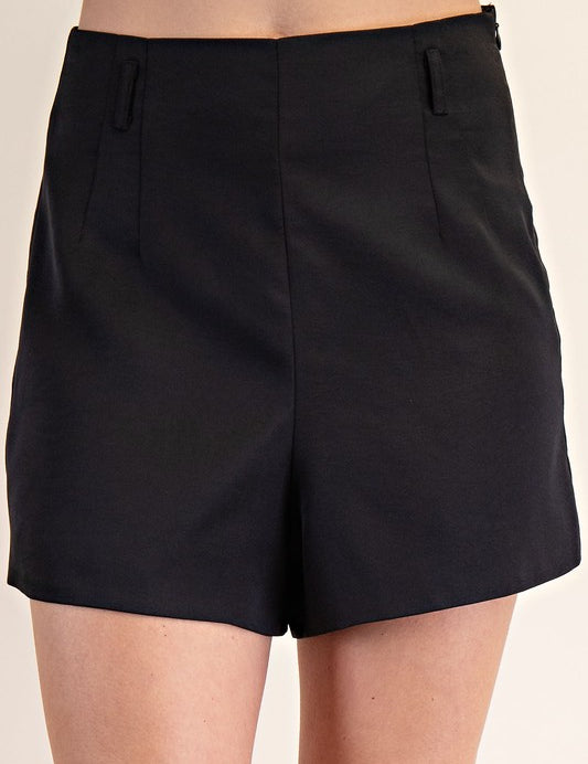 Smooth Like Satin Shorts Black