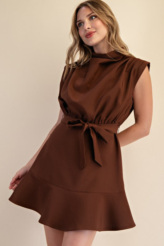 All The Hope Dress Brown
