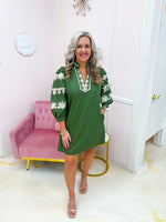 My Story Dress Olive