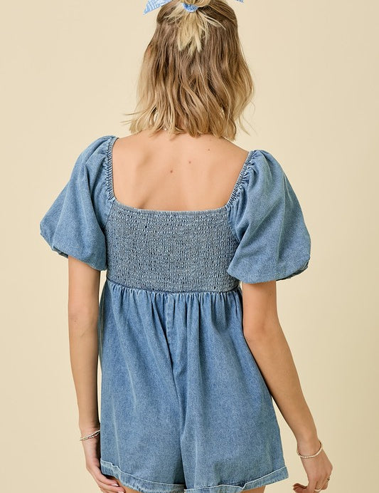 Bows and Boots Romper