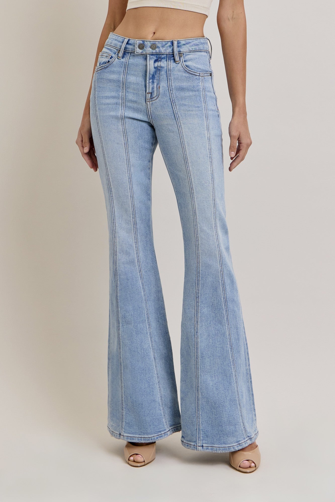 HIDDEN High Rise Flare Jeans