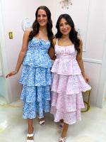 Gentle Garden Dress Blue
