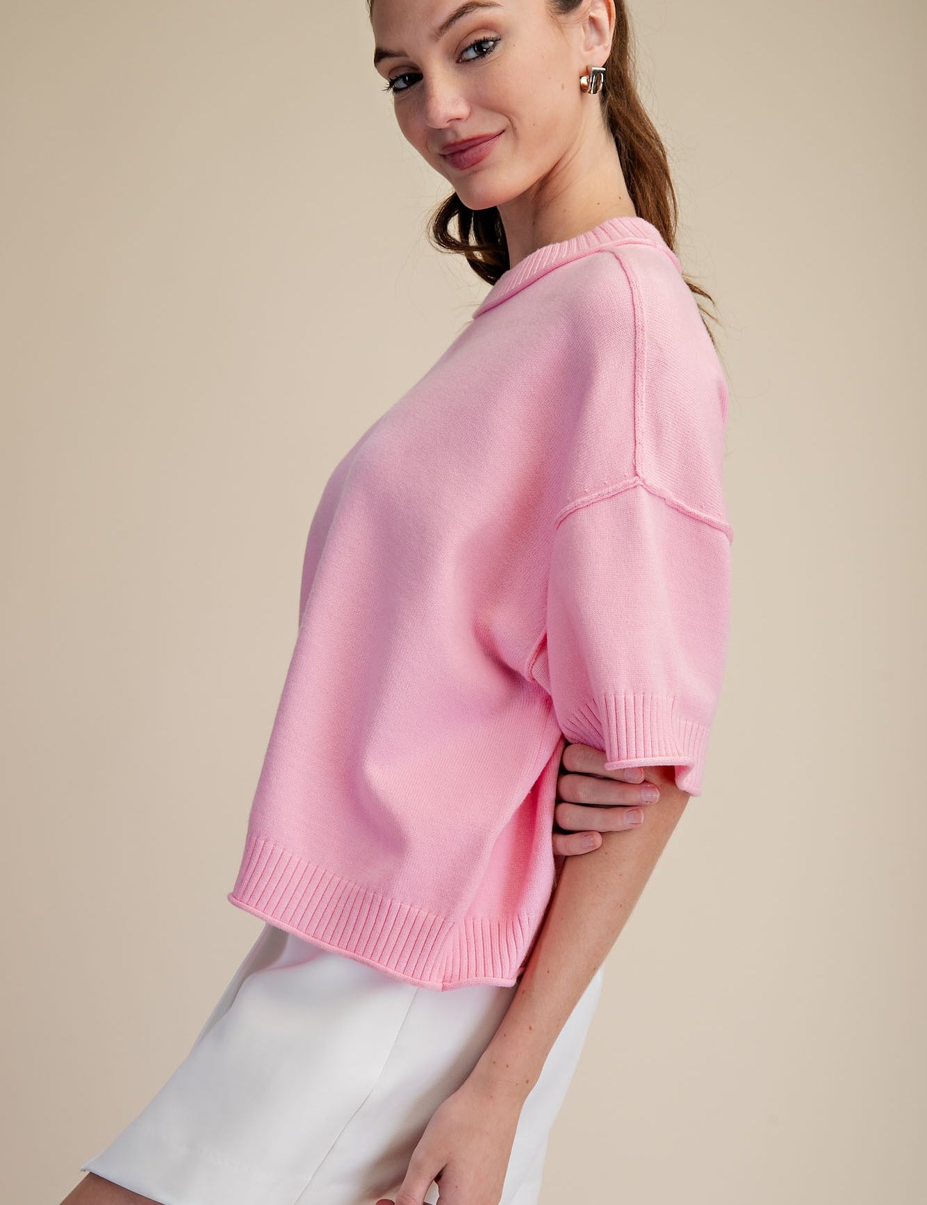 Soft Power Sweater - Pink