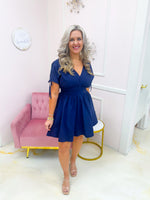 Wearin' This One Out Dress Navy