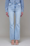 High Rise Bootcut Slit Jean