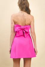 For All Its Worth Dress Magenta