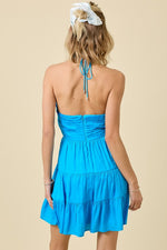 Take A Look Dress Blue