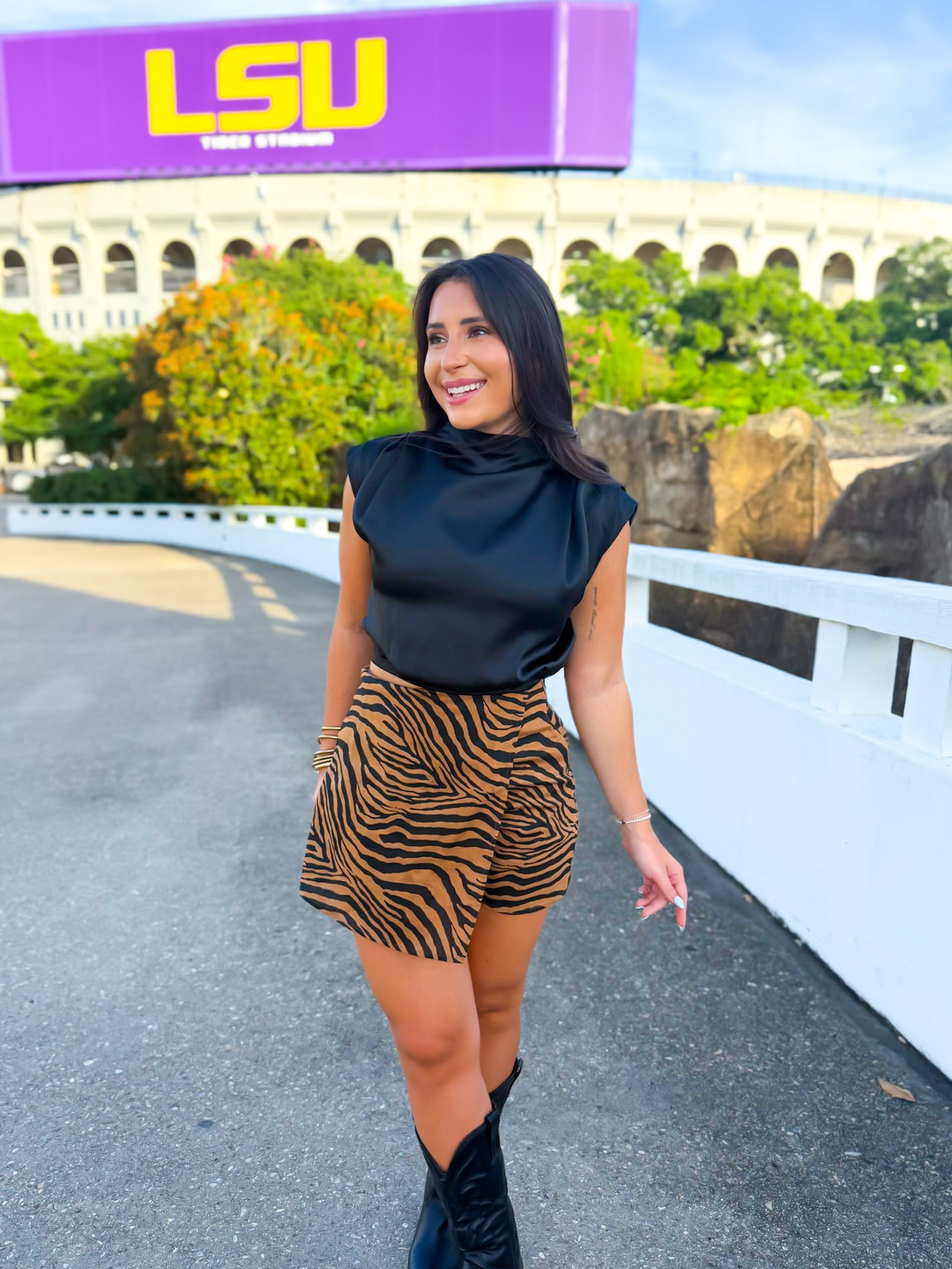 Tiger Walk Skort