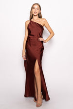 Exactly What I Wanted Dress Burgundy