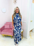 Floral Fantasy Set Navy
