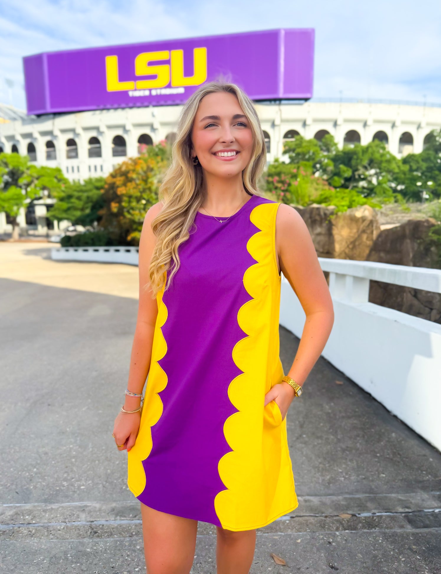 Geaux Glam Mini Dress