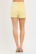 Lemon Sorbet Side-snap Skort