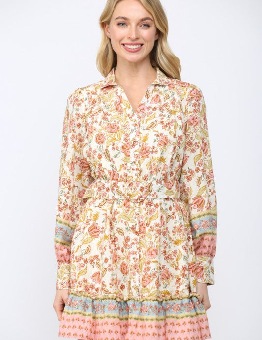 Soft Sophistication Shirt Dress