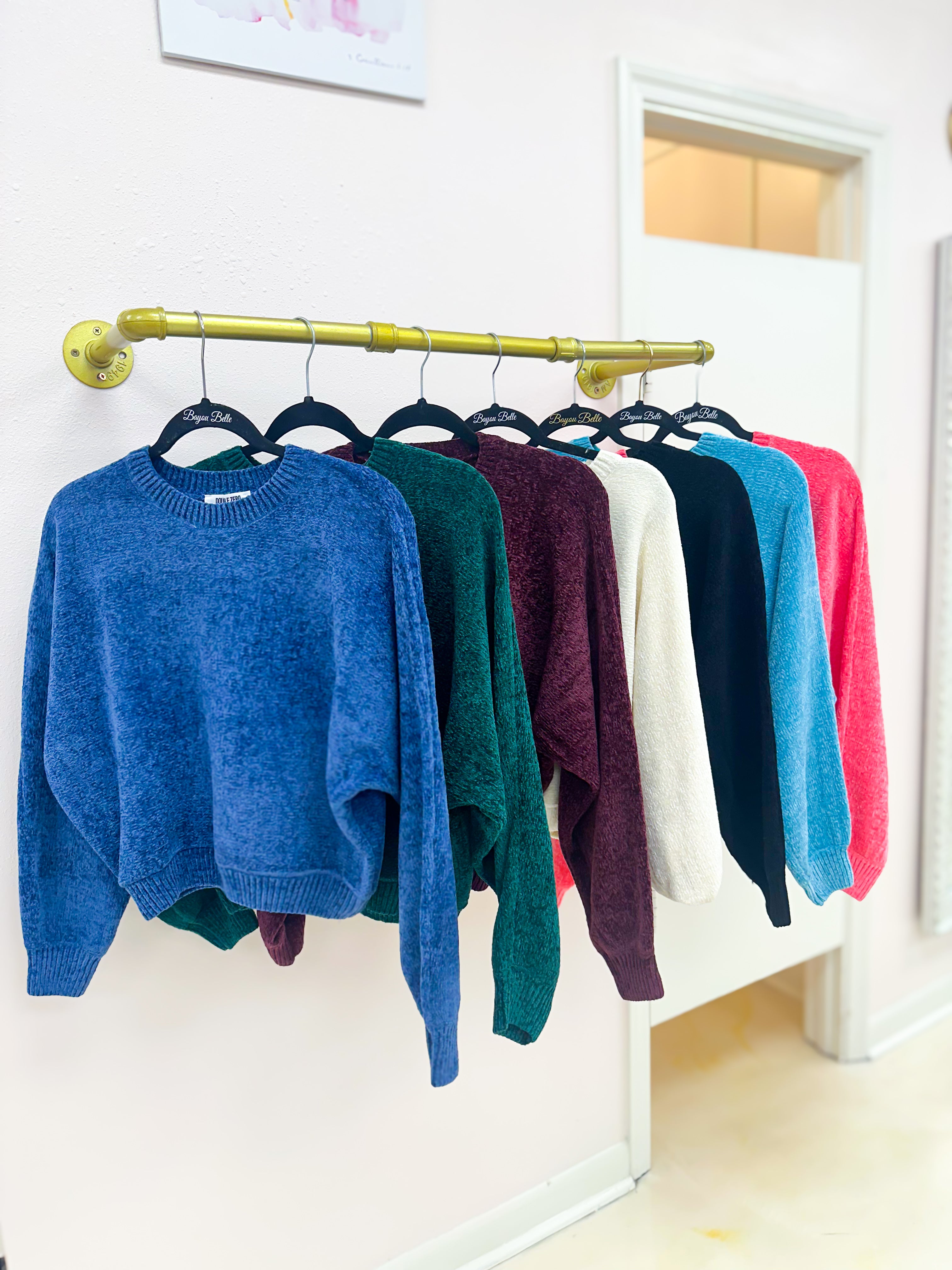 DB Comfort and Joy Sweater Cherry