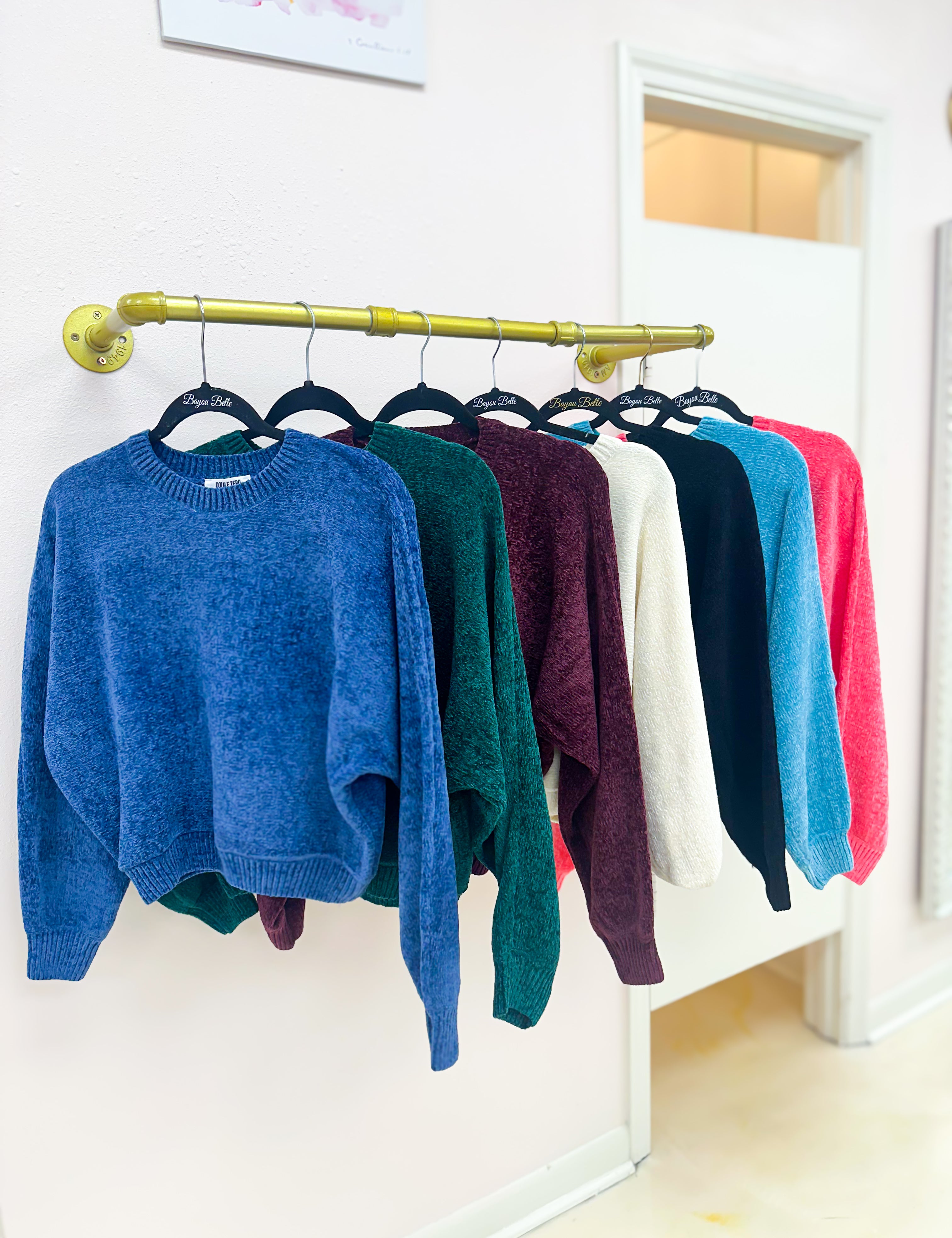 DB Comfort and Joy Sweater Cherry