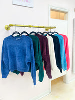 DB Comfort and Joy Sweater Cherry