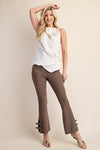 All Flared Up Pants Mocha
