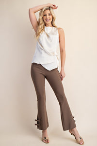 All Flared Up Pants Mocha