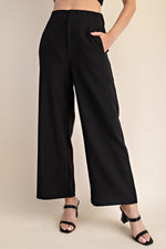 Straight To The Point Pants Black