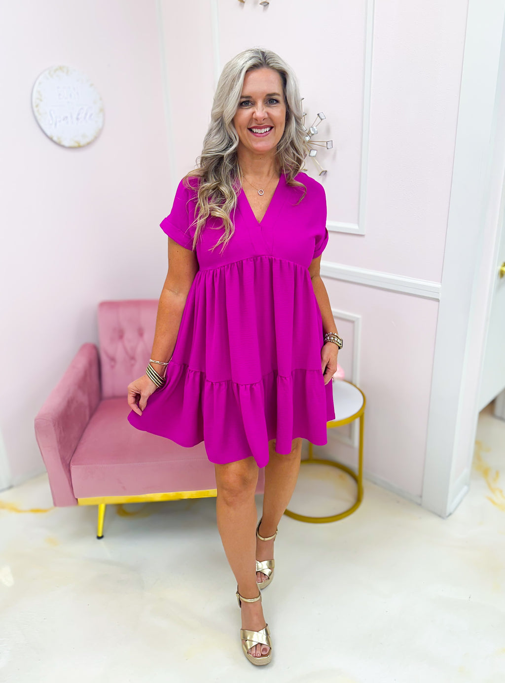 Sweet As You Dress Magenta